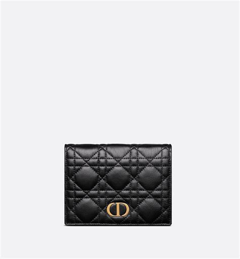 dior caro medium wallet